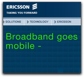 Ericsson broadband