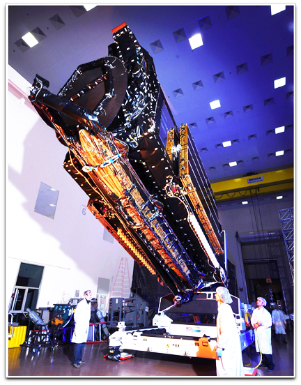 TerreStar-1 satellite at SS/L