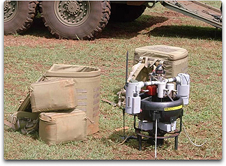 Flying beer keg w backpack