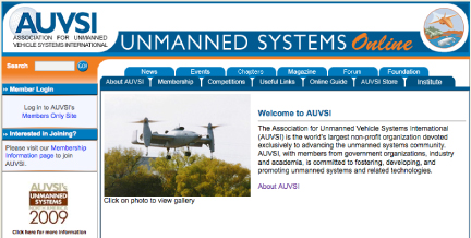 AUVSI homepage