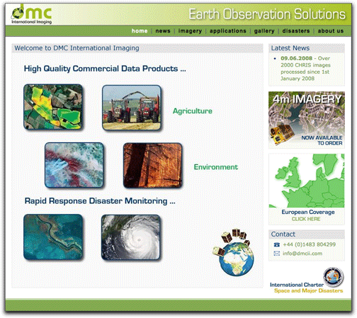 DMCii homepage