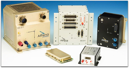 Rockwell Athena UAV controls