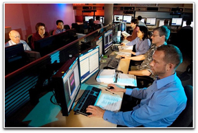 Boeing Mission Control Center