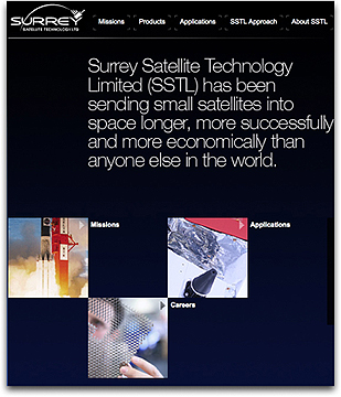 SSTL homepage