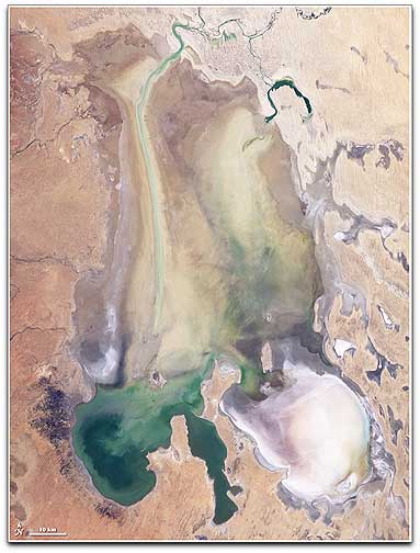 Australia's Lake Eyre NASA Landsat