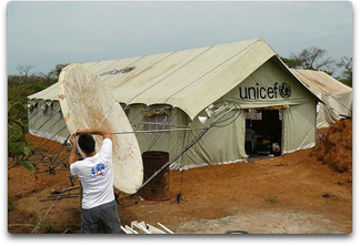 dungu telecommunications tent
