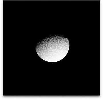 Cassini captures Tethys