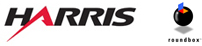 Harris + Roundbox logos