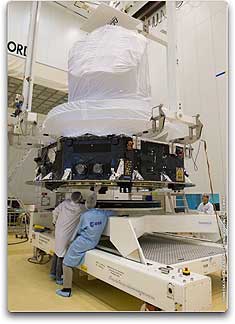 Planck S1B cleanroom