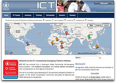 ICT Humanitarian emergency