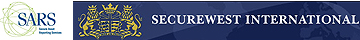 SARS + Securewest logo