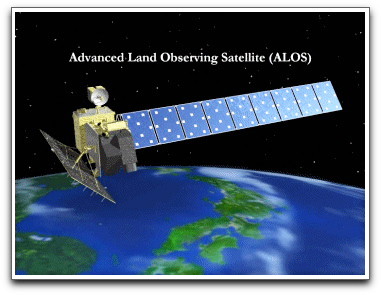 ALOS satellie (JAXA)