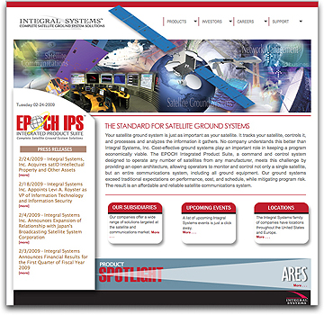Integral Systems homepage