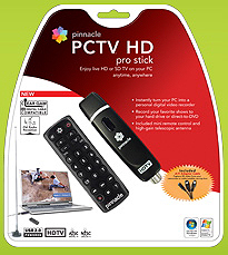 Pinnacle's PCTV HD Pro Stick