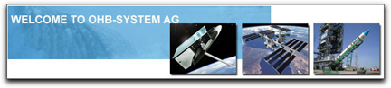OHB Systems welcome banner