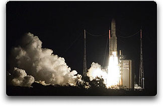 Arianspace night launch