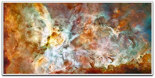 Hubble Carina Nebula NASA