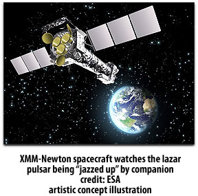 ESA's XMM-Newton watches pulsar