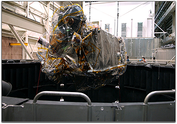 Thermal vacuum test