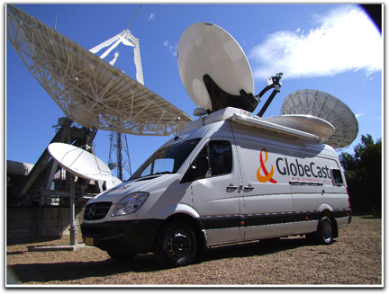 GlobeCast Australia DSNG unit