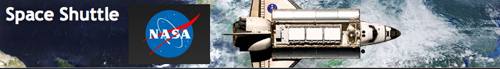 NASA logo + Space Shuttle