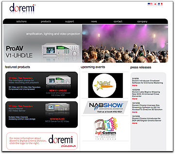 Doremi homepage
