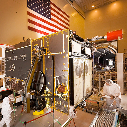 SBIRS Vacuum testing