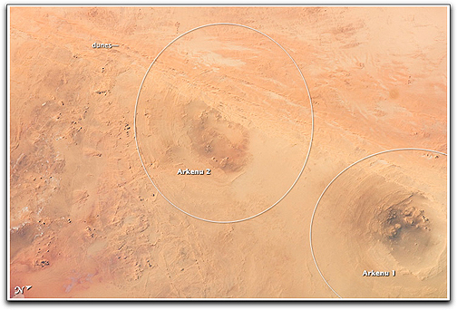 NASA Arkenu craters