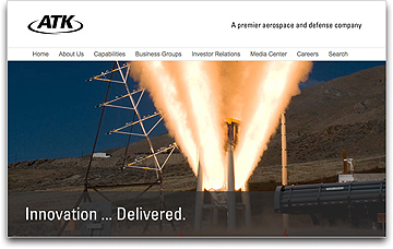 ATK homepage