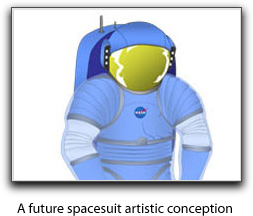 NASA future spacesuit artistic
