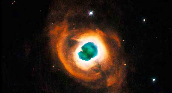 Kohoutek 4-55 image by Hubble's WFPC2