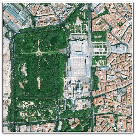 GeoEye-1 Royal Palace @ Madrid