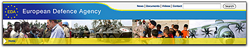European Defense Agency banner