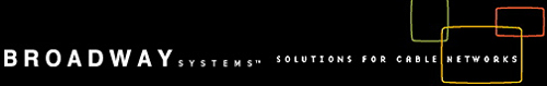 Broadway Systems banner logo