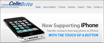 Cellebrite homepage banner