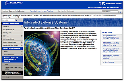 Boeing FAB-T webpage