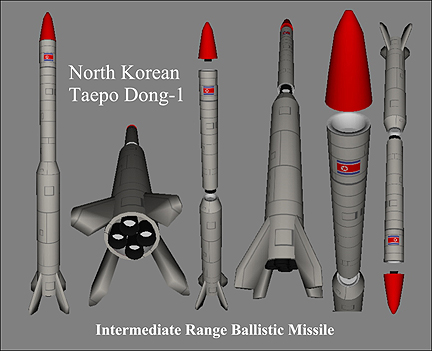 North Korea's Taepodong-2 missile