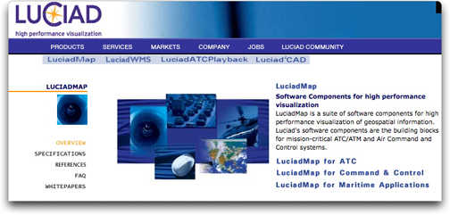Luciad LuciadMap site