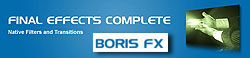 Boris FX logo + FE Complete