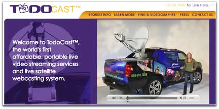 TodoCast homepage