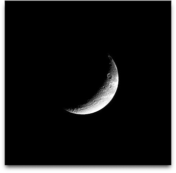 Cassini photo of Dione