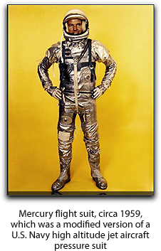 NASA original Mercury spacesuit