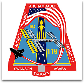 STS-119 patch
