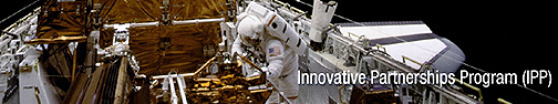 NASA Innovative Partnership Program banner