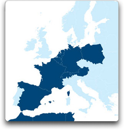 ASTRA 19.2 degrees East sat coverage