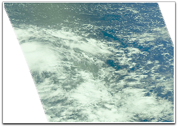 Tropical depression 20W (NASA Aqua)