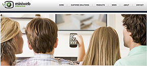 Miniweb homepage