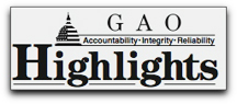 GAO Highlights logo