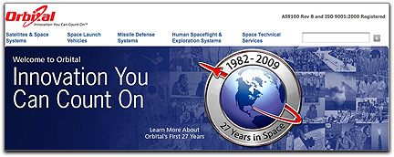 Orbital homepage banner (091509)