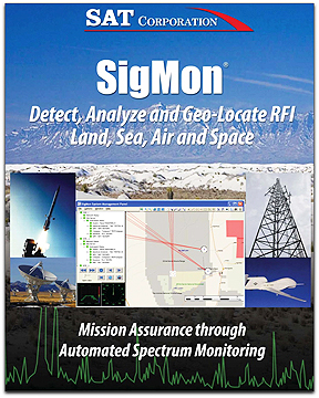SAT CORP SigMon brochure cover